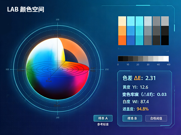 5. 豐富色度指標，功能強大